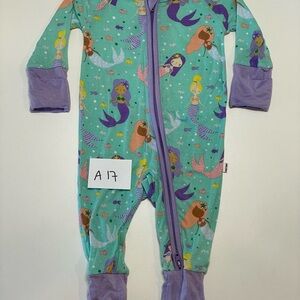 Little Sleepies mermaid magic zippy